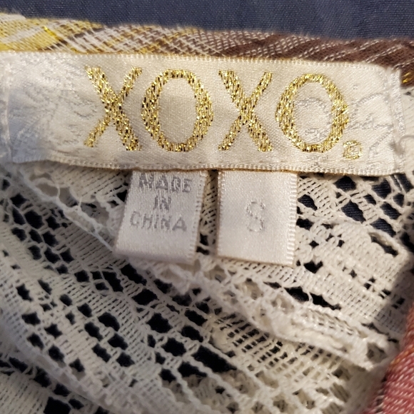 XOXO Women's Open Back Boho Maxi Dress - Picture 10 of 12